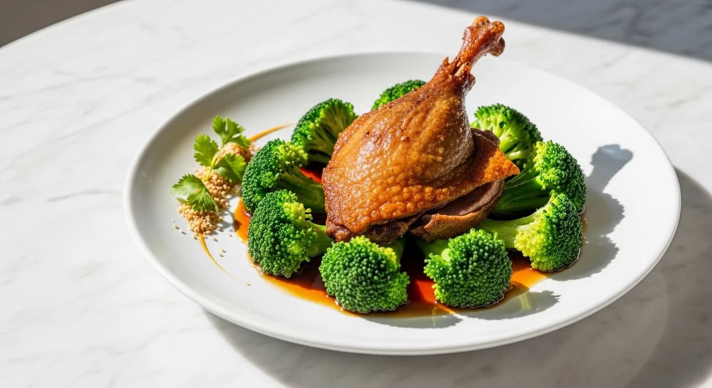 Singapore Knusprige Entengerichte